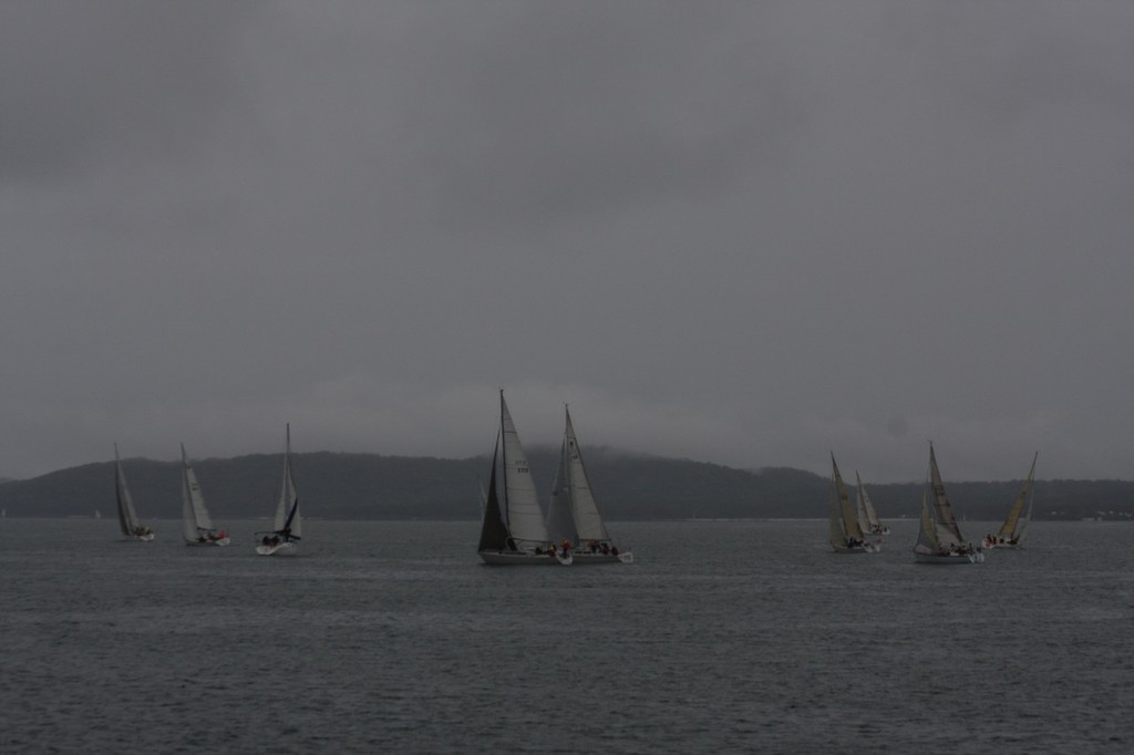 As good as it got on the bay. Sail Port Stephens 2011 Saturday. © Sail Port Stephens Event Media